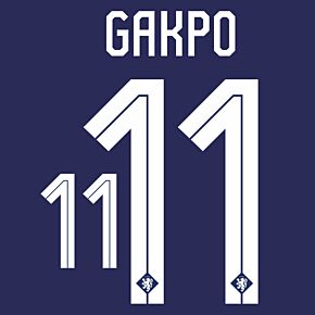 Gakpo 11 (Official Printing) - 24-25 Holland Away