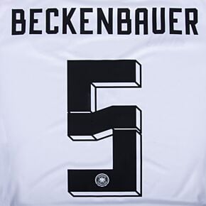 Beckenbauer 5 (Official Printing) - 24-25 Germany Home