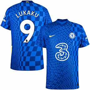 21-22 Chelsea Dri-Fit ADV Match Home Shirt + Lukaku 9 (Premier League)