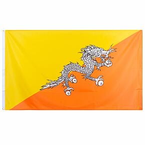 Bhutan Large National Flag (90x150cm approx)