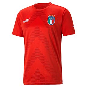 22-23 Italy GK Shirt - Red