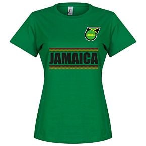 Jamaica Team Womens Tee - Green