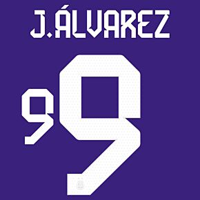 J.Alvarez 9 (Official Printing) - 22-23 Argentina Away