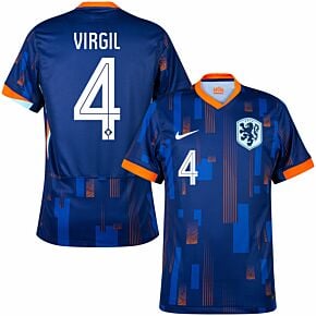 24-25 Holland Away Shirt + Virgil 4 (Official Printing)