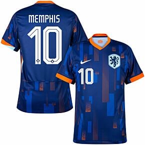 24-25 Holland Away Shirt + Memphis 10 (Official Printing)