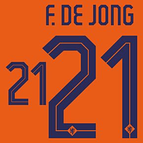 F. De Jong 21 (Official Printing) - 24-25 Holland Home