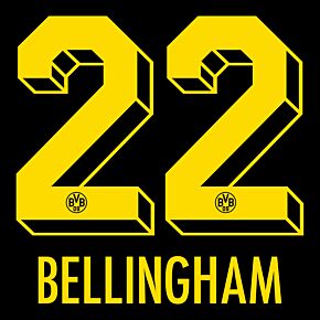 Bellingham 22 (Official Printing) - 22-23 Borussia Dortmund Away