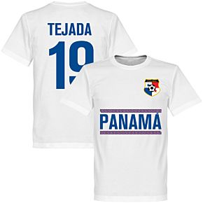 Panama Tejada 19 Team Tee - White