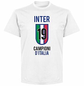 Inter Scudetto 19 T-shirt - White