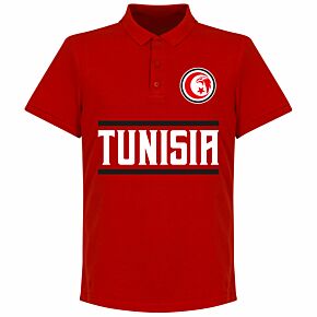 Tunisia Team Polo Shirt - Red
