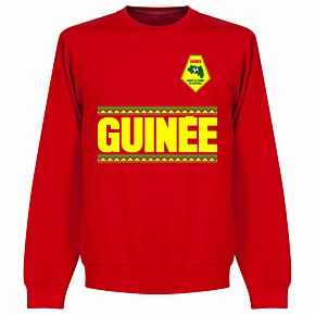Guinea Team Sweatshirt - Red