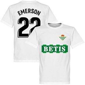 Betis Team Emerson 22 T-shirt - White