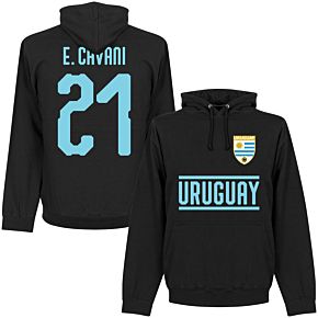 Uruguay Cavani 21 Team Hoodie - Black