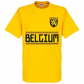 Belgium Team Tee - Yellow