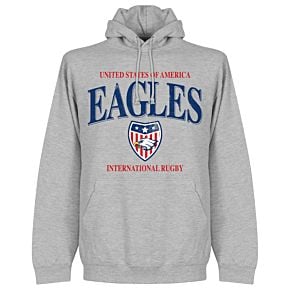 USA Rugby Hoodie - Grey