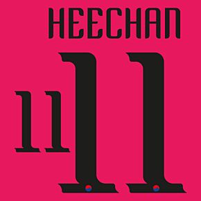 Heechan 11 (Official Printing) - 24-25 South Korea Home