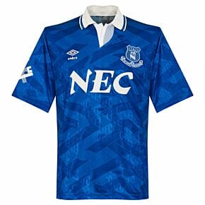 Umbro Everton 1991-1992 Home Jersey - USED Condition (Fair) - Size Medium