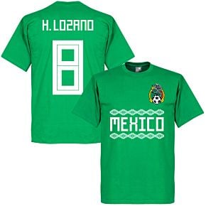 Mexico H. Lozano 8 Team Tee - Green