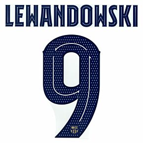 Lewandowski 9 (Official Cup Printing) - 22-23 Barcelona Away