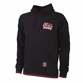 Copa AC Milan Champions League 2003 Team Embroidered Hoodie - Black