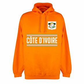 Ivory Coast Team KIDS Hoodie - Orange