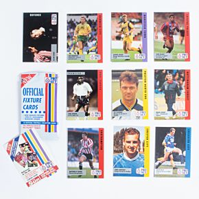 Pro Set Official Football League Official Fixture Cards 1990-1991 (Random 10 cards per pack)
