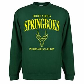 South Africa Rugby Sweatshirt - Bottle Green