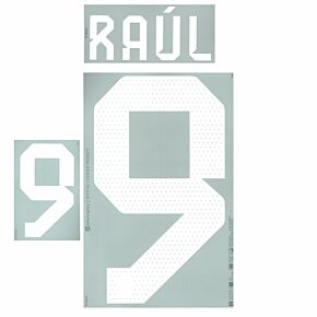 Raúl 9 (Official Printing) - 22-23 Mexico Home