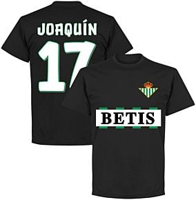 Real Betis Joaquin 17 Team Tee - Black