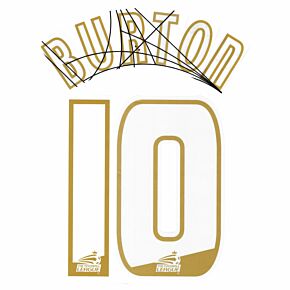 Burton 10 (Official Printing) - 09-10 Charlton Athletic Home
