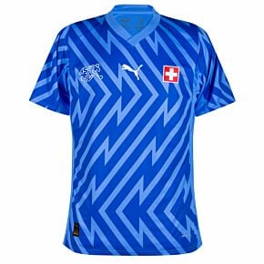 24-25 Switzerland GK S/S Shirt - Blue