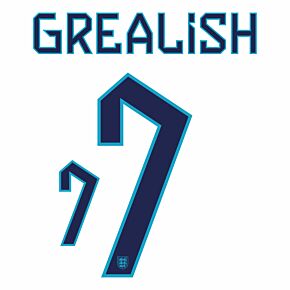 Grealish 7 (Official Printing) - 22-23 England Home