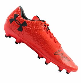 Trent Alexander-Arnold Signed Under Armour Boot - Red