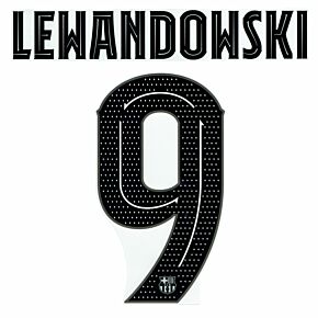 Lewandowski 9 (Official Cup Printing) - 22-23 Barcelona 3rd