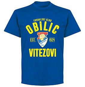 FC Obilic Established T-shirt - Royal