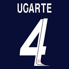Ugarte 4 (Official Cup Printing) - 23-24 PSG Home