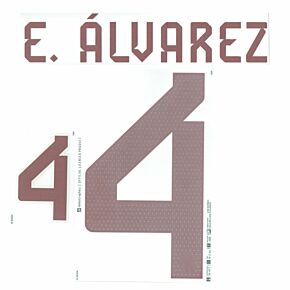 E.Álvarez 4 (Official Printing) - 22-23 Mexico Away