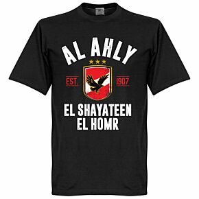 Al Ahly Established Tee - Black