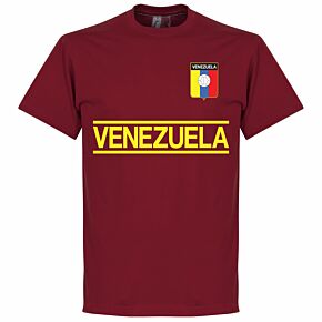 Venezuela Team Tee - Deep Red