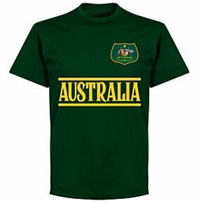 Australia Team T-shirt - Bottle Green