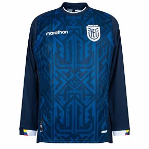 22-23 Ecuador Away Authentic L/S Shirt