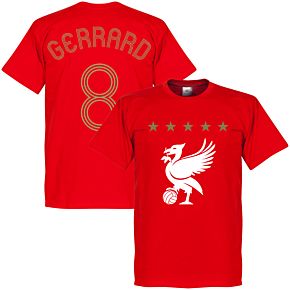Liverpool Euro Gerrard Tee - Red