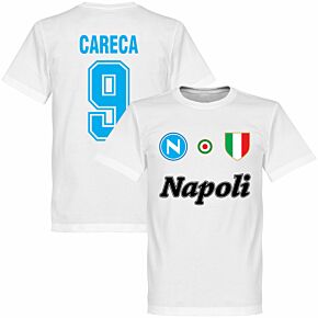 Napoli Careca 9 Team Tee - White