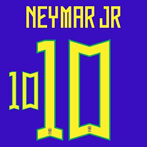 Neymar Jr 10 (Official Printing) - 22-23 Brazil Away