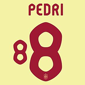 Pedri 8 (Official Printing) - 24-25 Spain Away