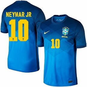 20-21 Brazil Away Shirt + Neymar Jr 10 (Official Printing)