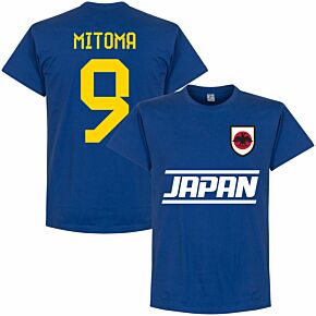 Japan Mitoma 9 Team T-shirt - Ultramarine