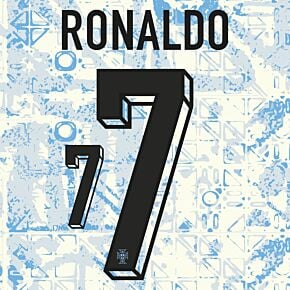 Ronaldo 7 (Official Printing) - 24-25 Portugal Away
