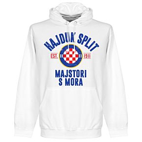 Hajduk Split Established Hoodie - White