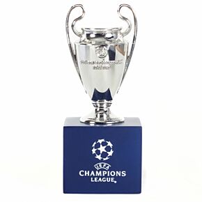 UEFA Champions League Official Replica 3D Trophy on Wooden Pedestal (70mm)